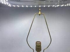 1960s Large Blanc De Chine Pierced Porcelain Lamp