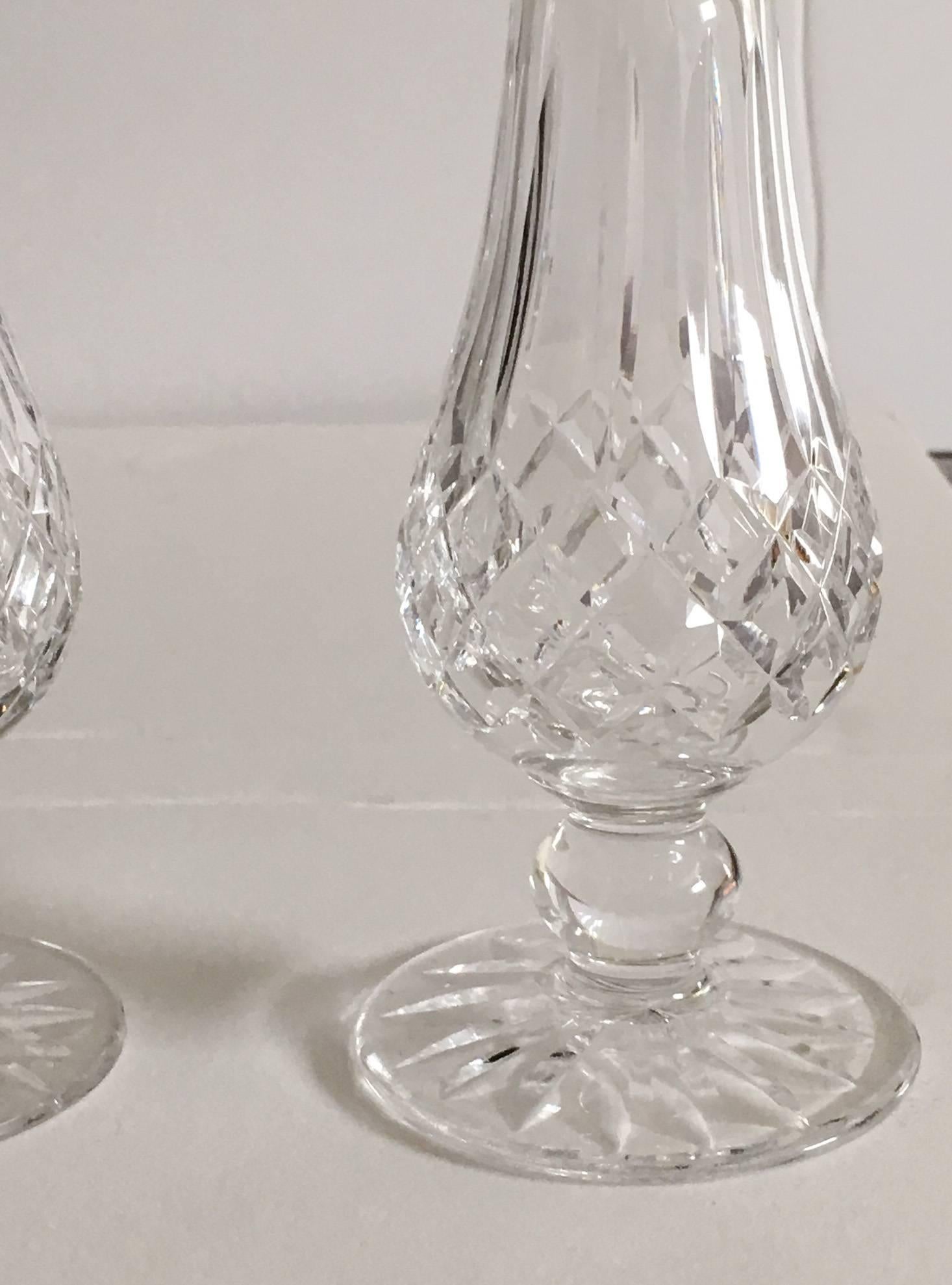 waterford crystal salt and pepper shakers