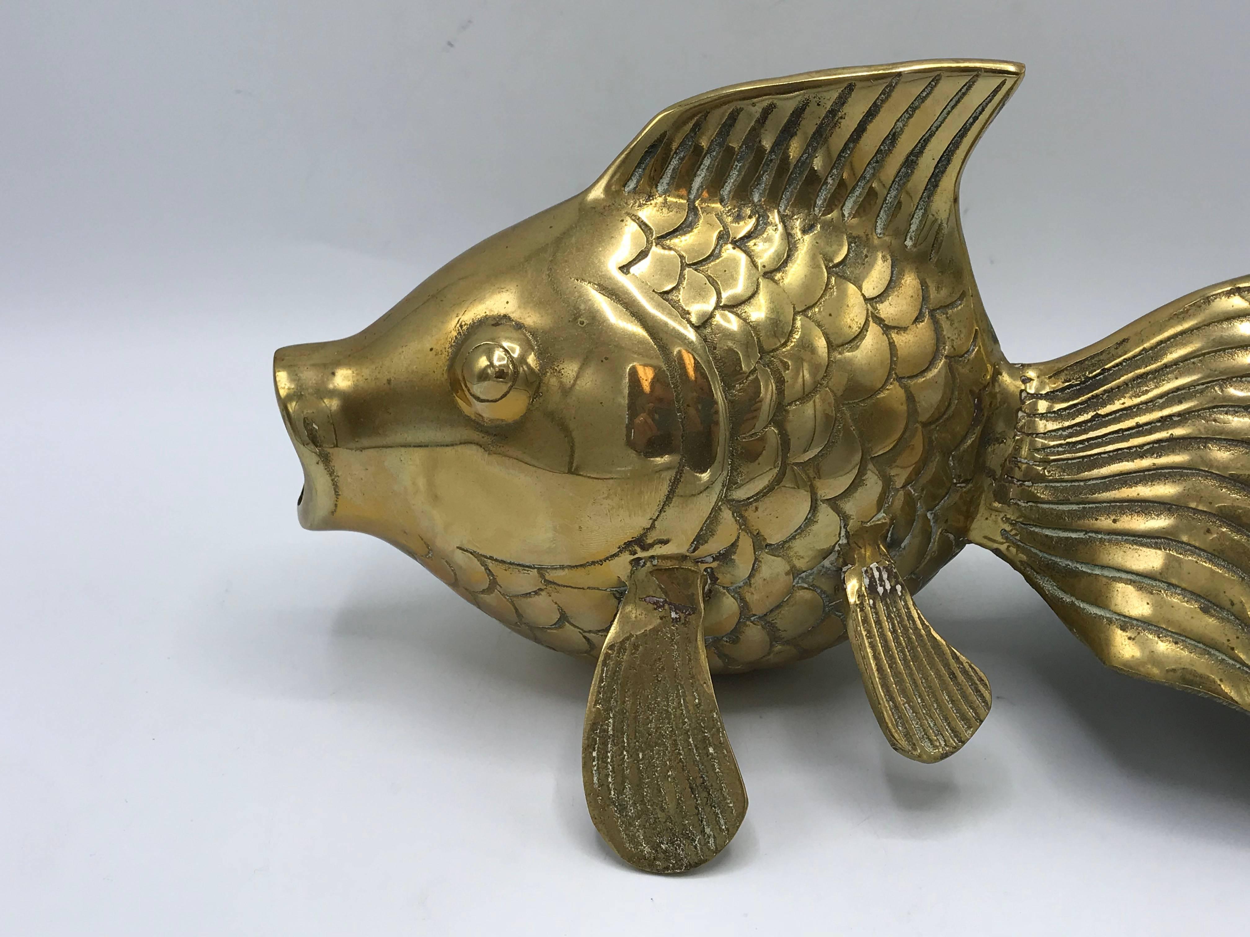 brass fish