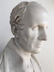 1841, Portrait Bust of James Dunlop, Glaswegian Tobacco Millionaire by Chantrey