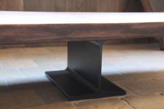 Table basse en noyer italien