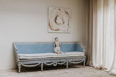 18th Century Swedish Trag Sofa
