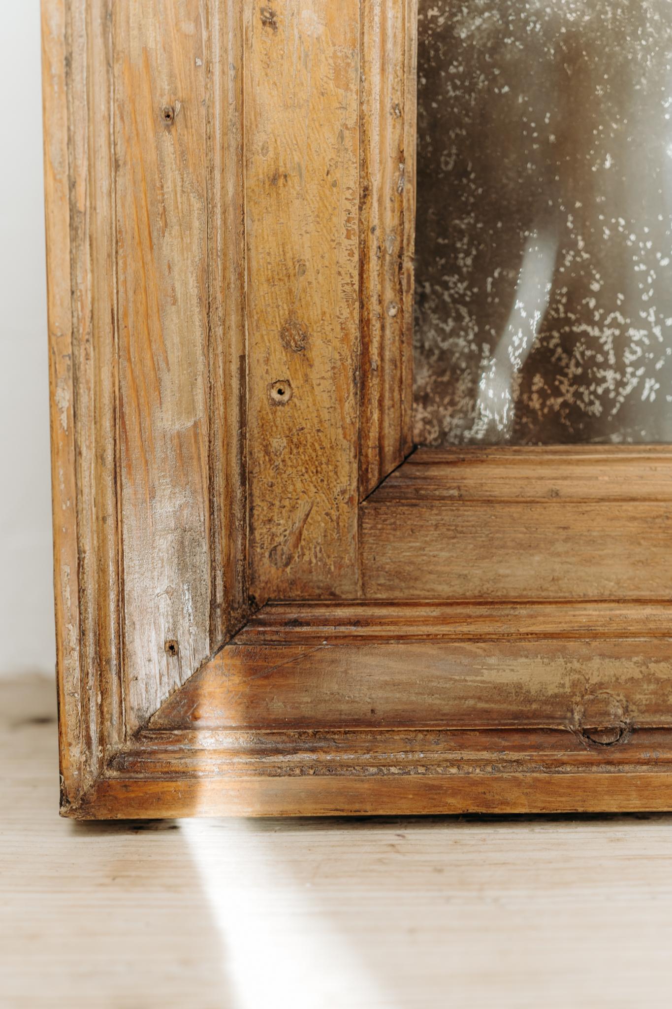 pair of 19th century full length mirrors For Sale 2