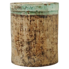 Italian greenglazed terra cotta vase ...