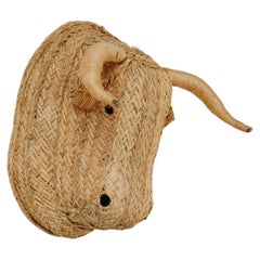 taureau en osier