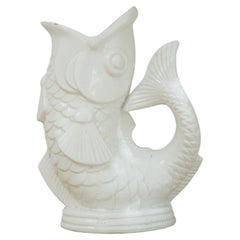 1950s ceramic fish vase
