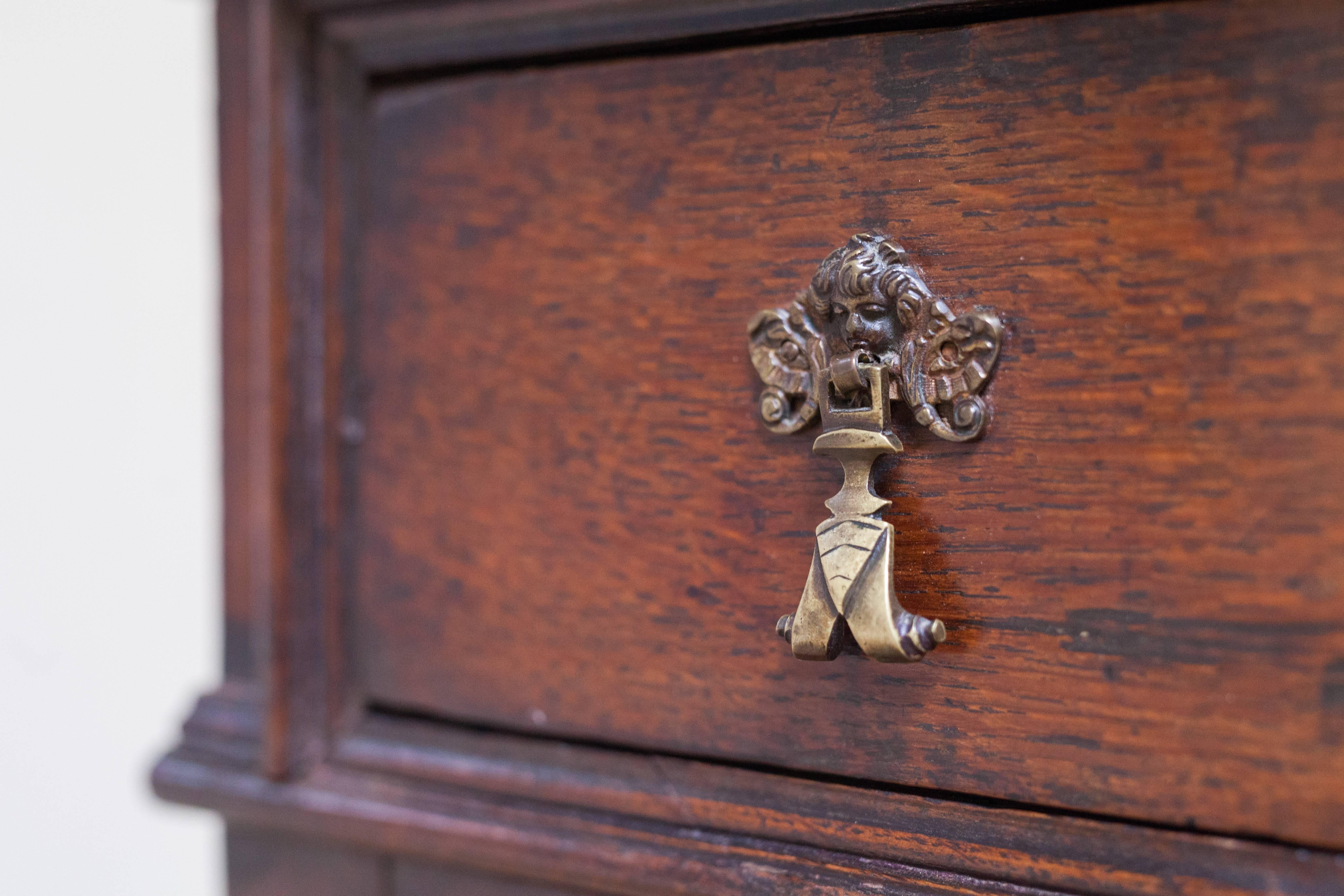 Britannique Table en chêne du XVIIIe siècle, William and Mary en vente