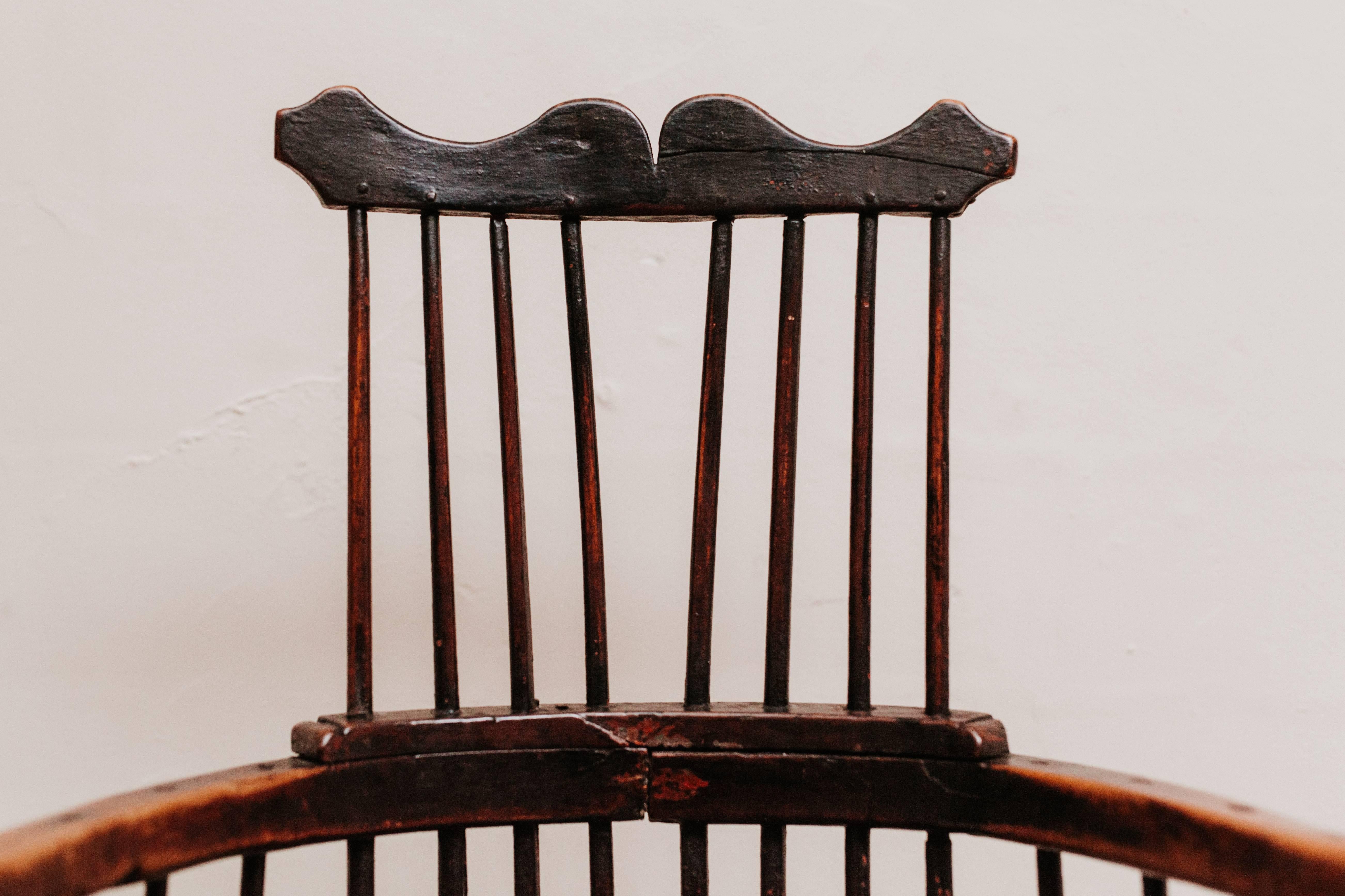 Ash 18th Century Comb Back Windsor Chair