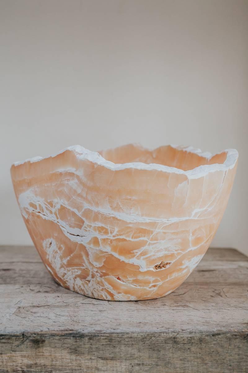 Calcite Bowl For Sale 1