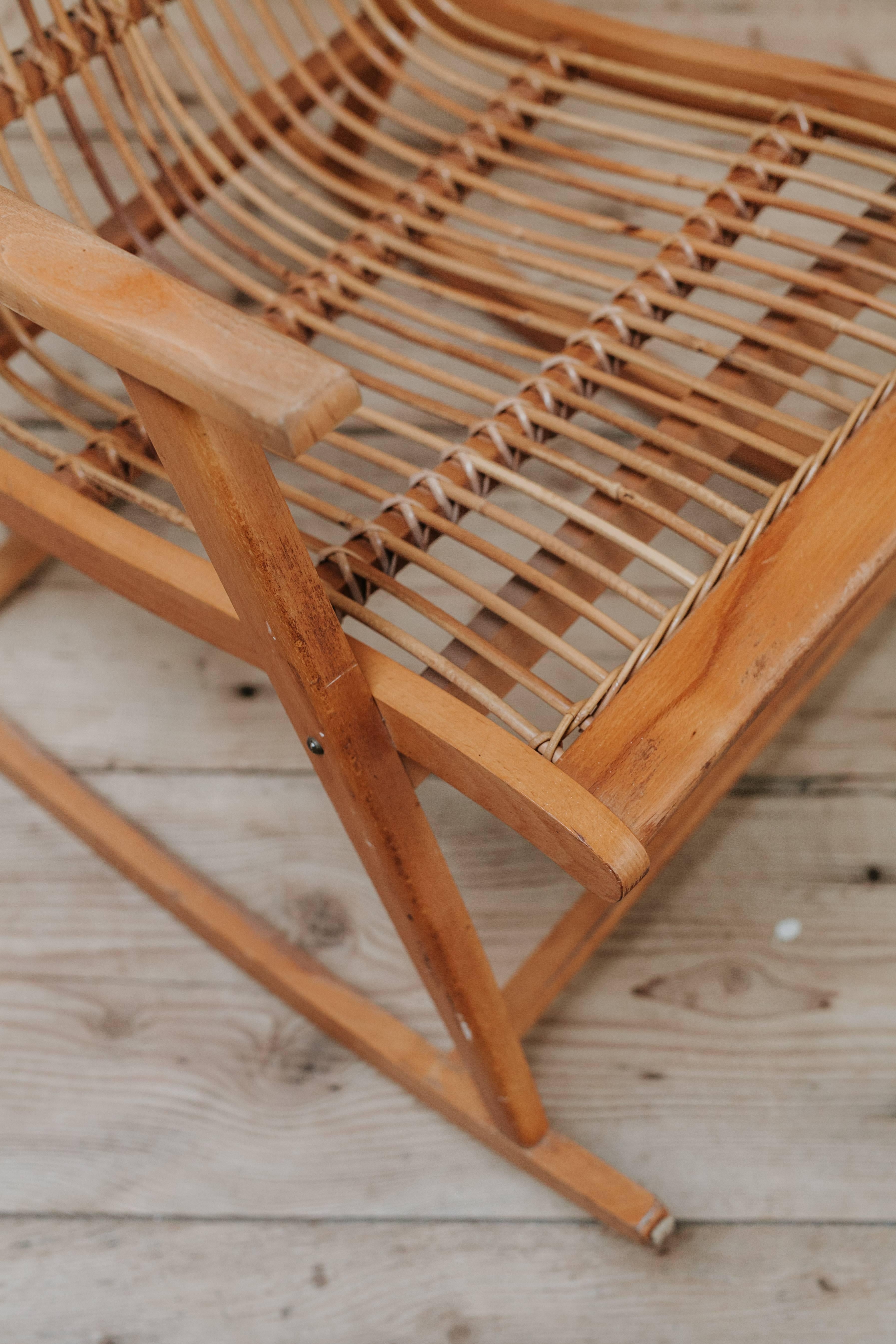 20th Century Rocking Chair, Germany, 1960s In Good Condition In Brecht, BE