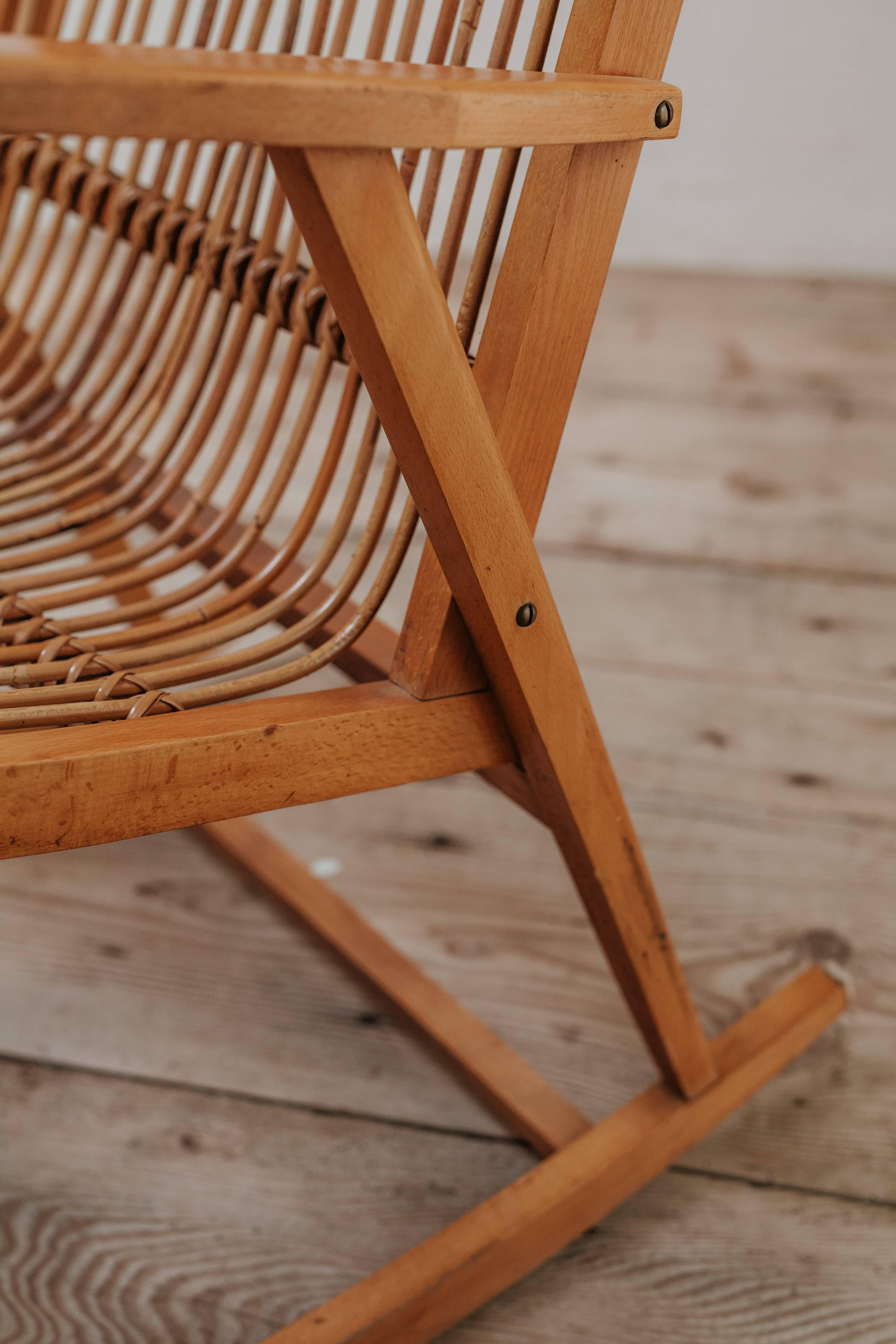 20th Century Rocking Chair, Germany, 1960s 5