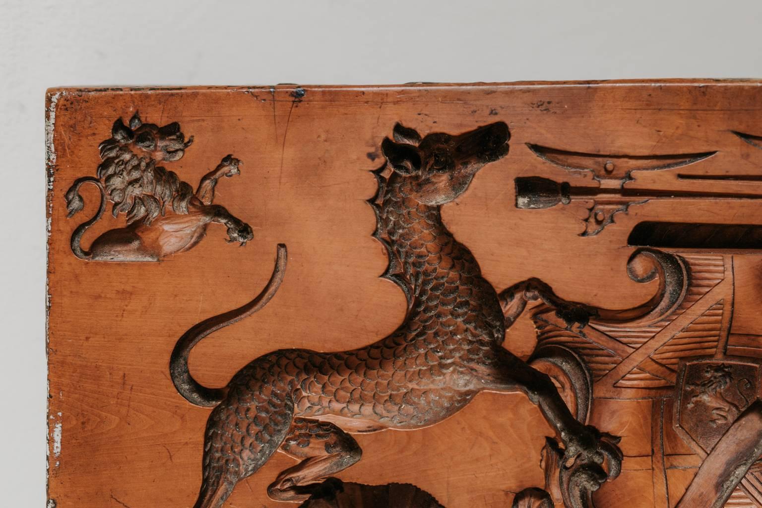 British 18th Century Boxwood Mold
