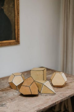Five Cardboard Crystal Forms