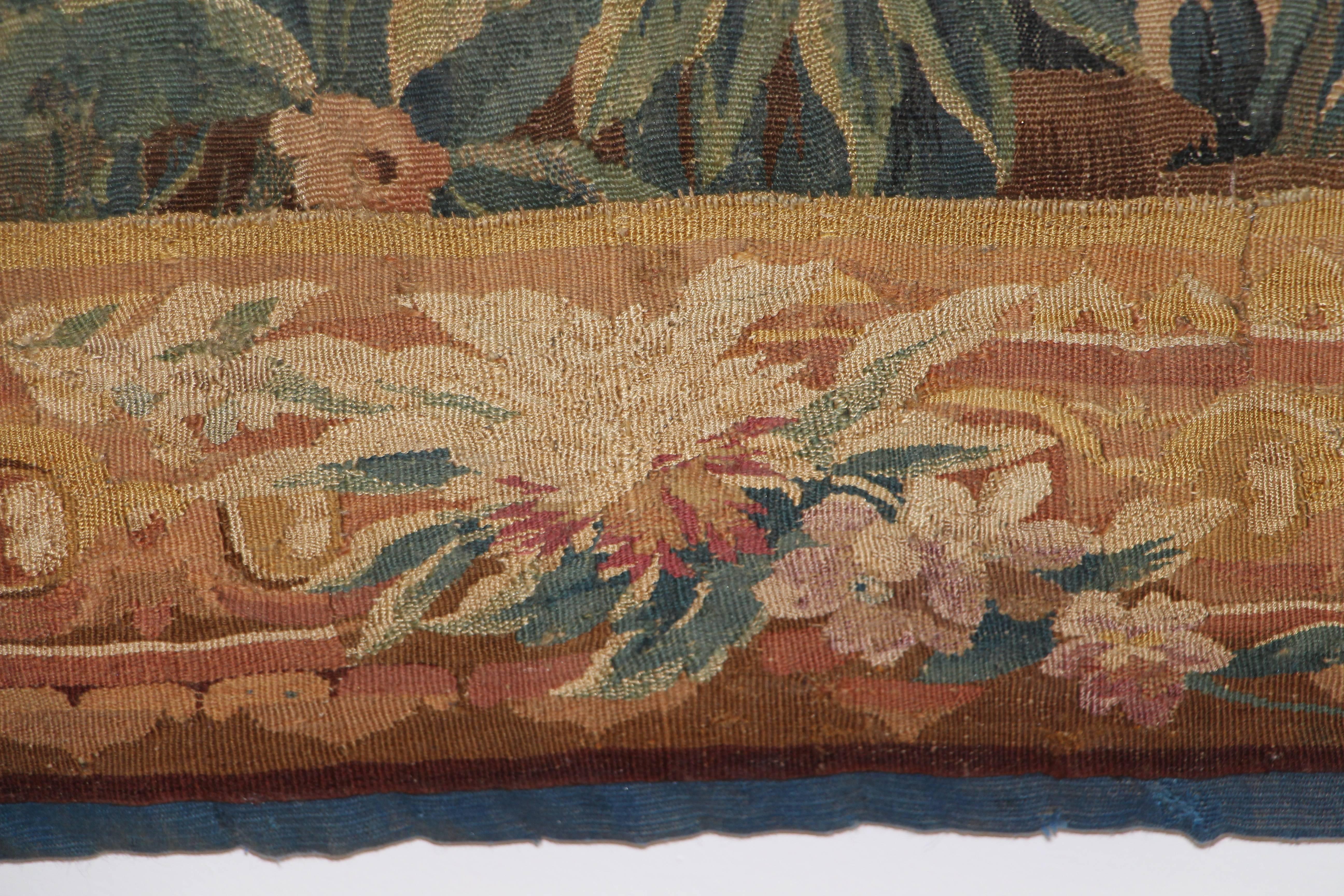 Woven at Aubusson in workshop of Marchand-Lissier by Jean François Picon.