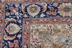 20th Century Signed Rug in Silk - Hereke, Turkey, circa 1970
