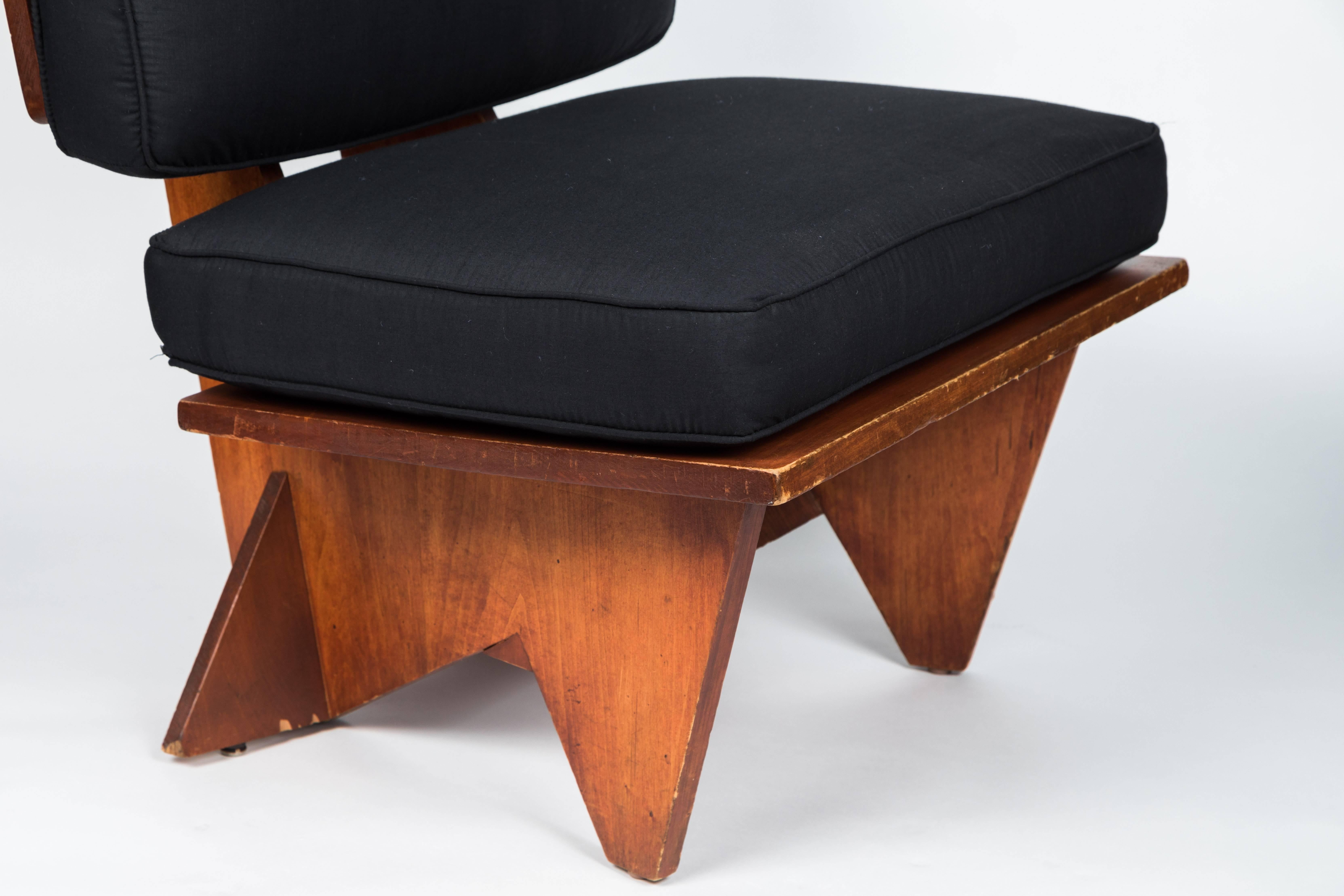 North American Frank Lloyd Wright Geometric Side Chair