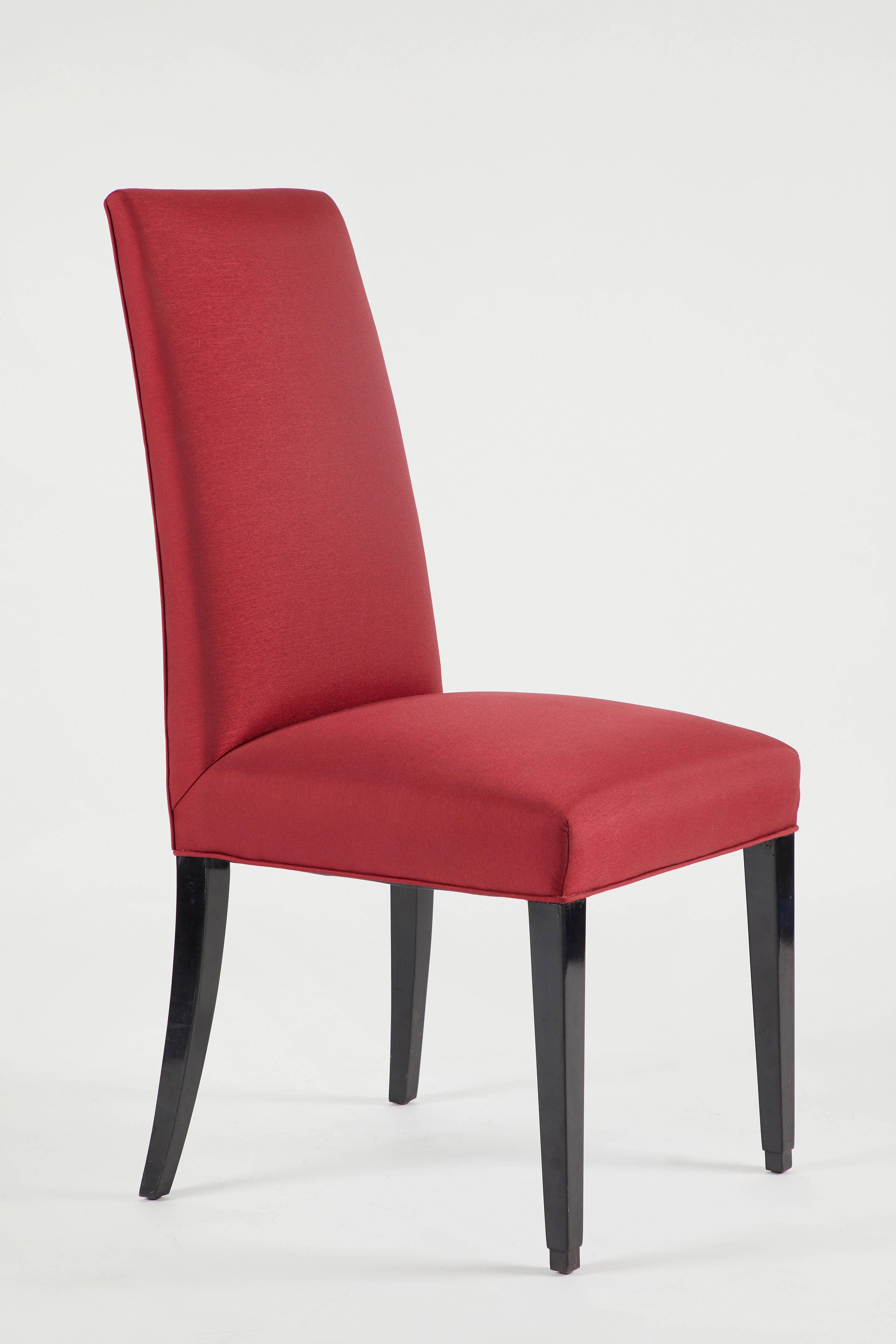 red dining chairs for sale