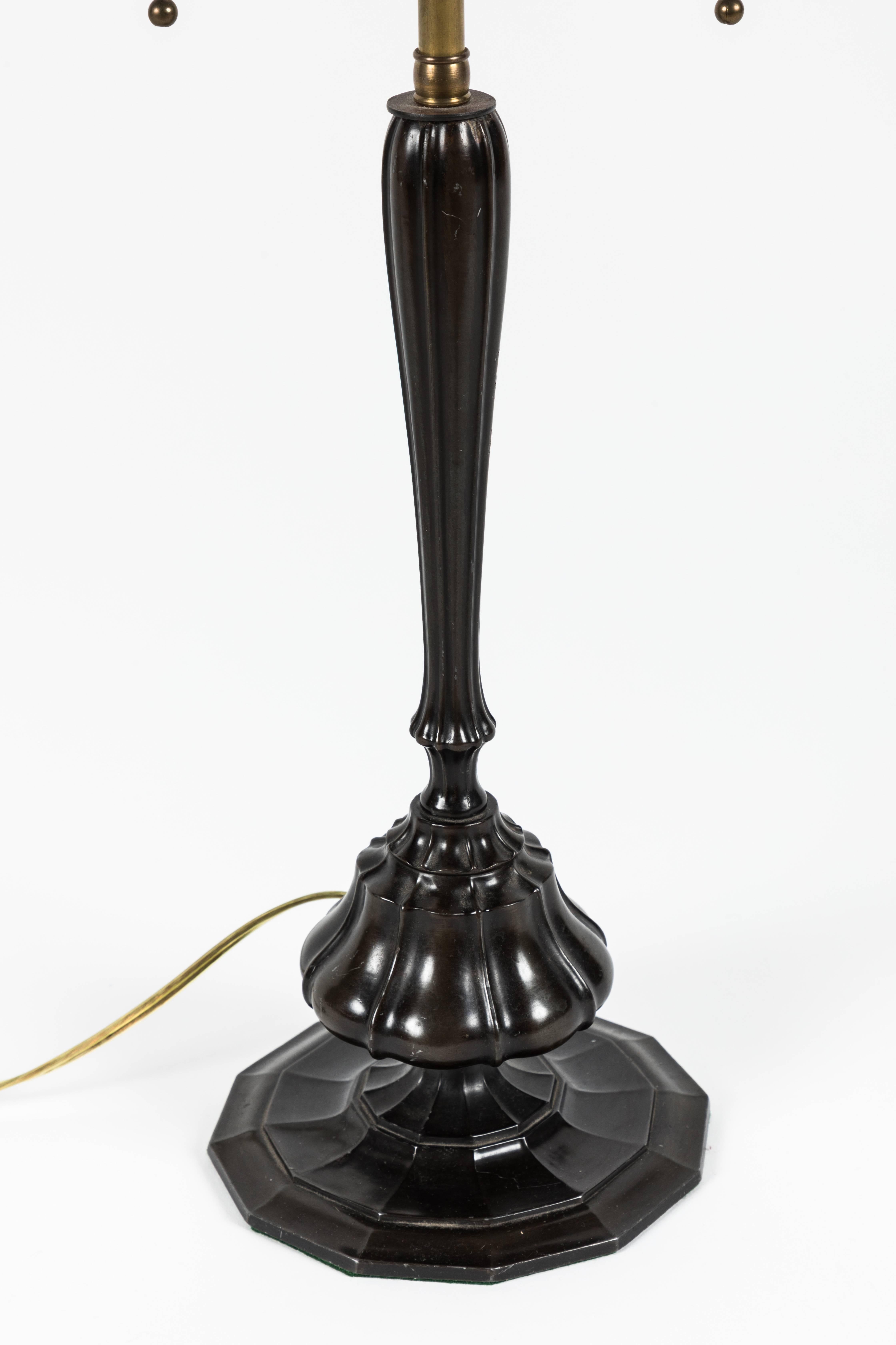Art Deco Just Andersen Table Lamp For Sale