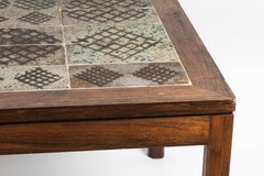 Midcentury Tile Top Coffee Table