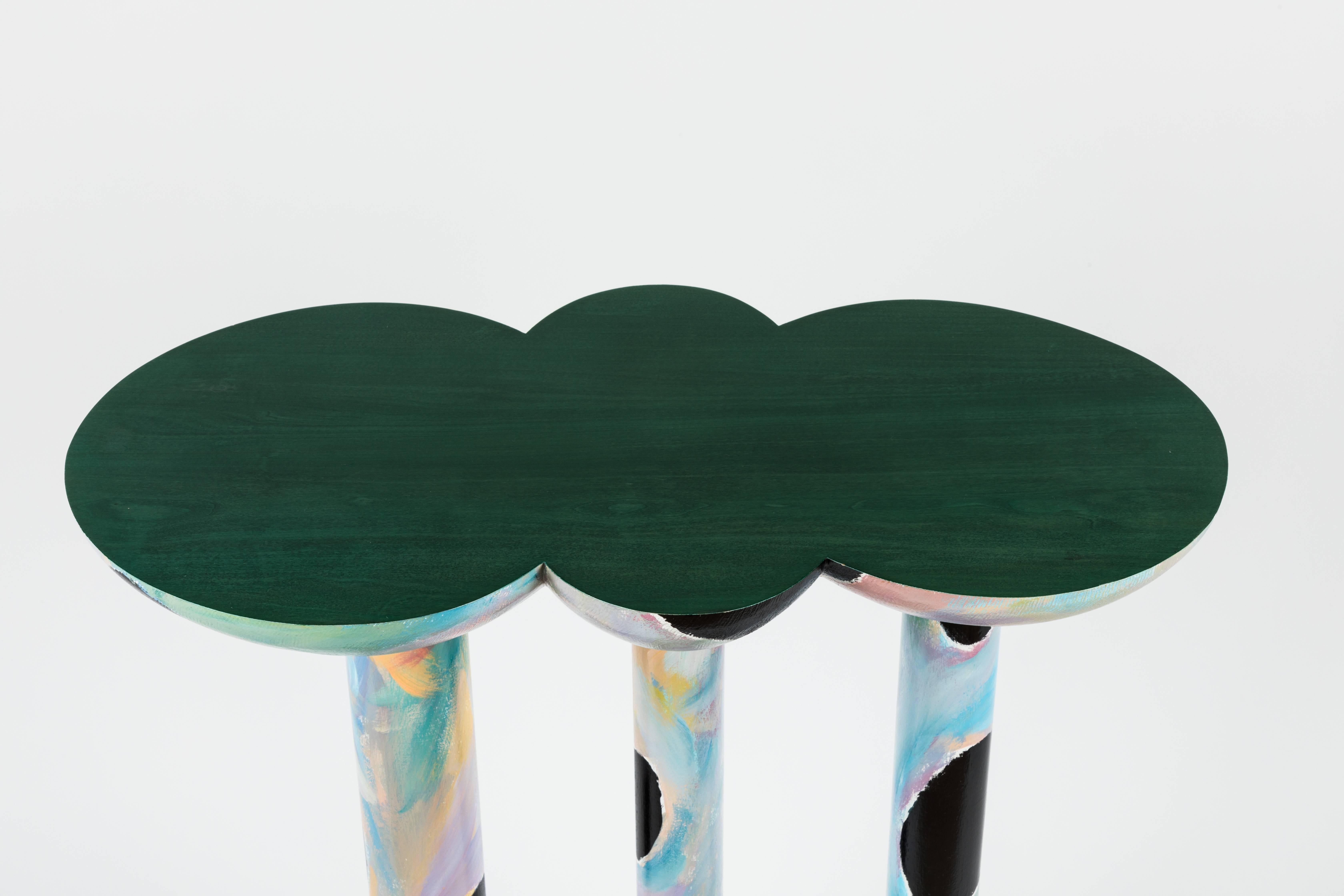 Post-Modern Important Side Table by Wendell Castle