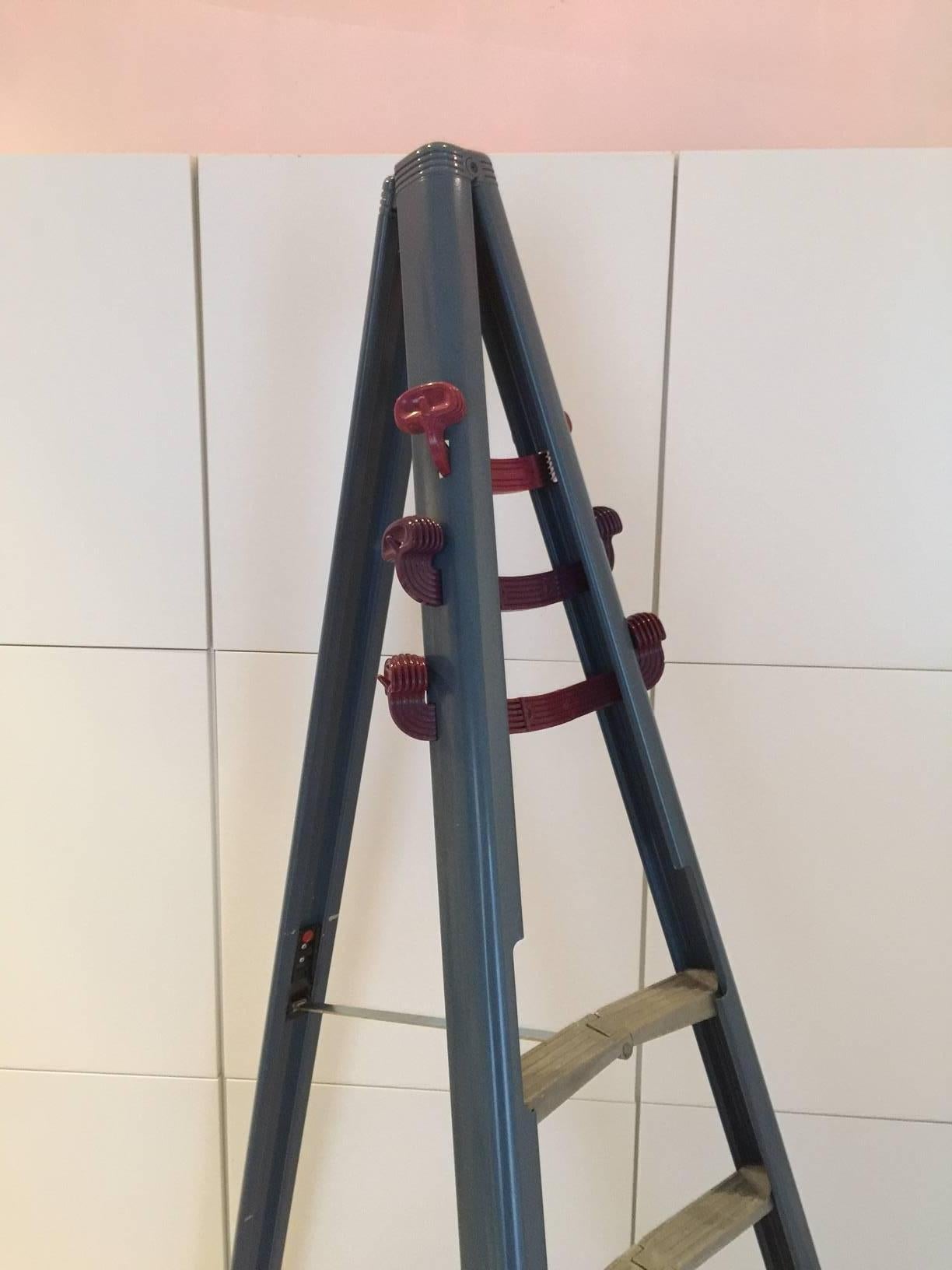 Mid-Century Modern Giancarlo Piretti Dilemma Coat Rack and Ladder, 1984 For Sale