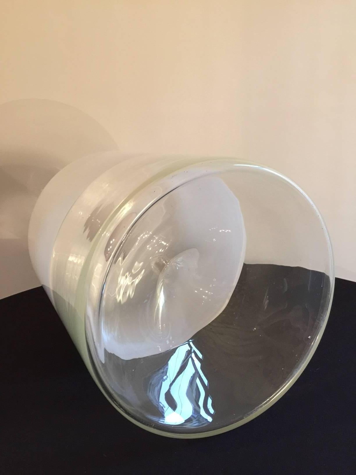 Carlo Nason Big Space Age Blown Glass Table Lamp, 1970 3