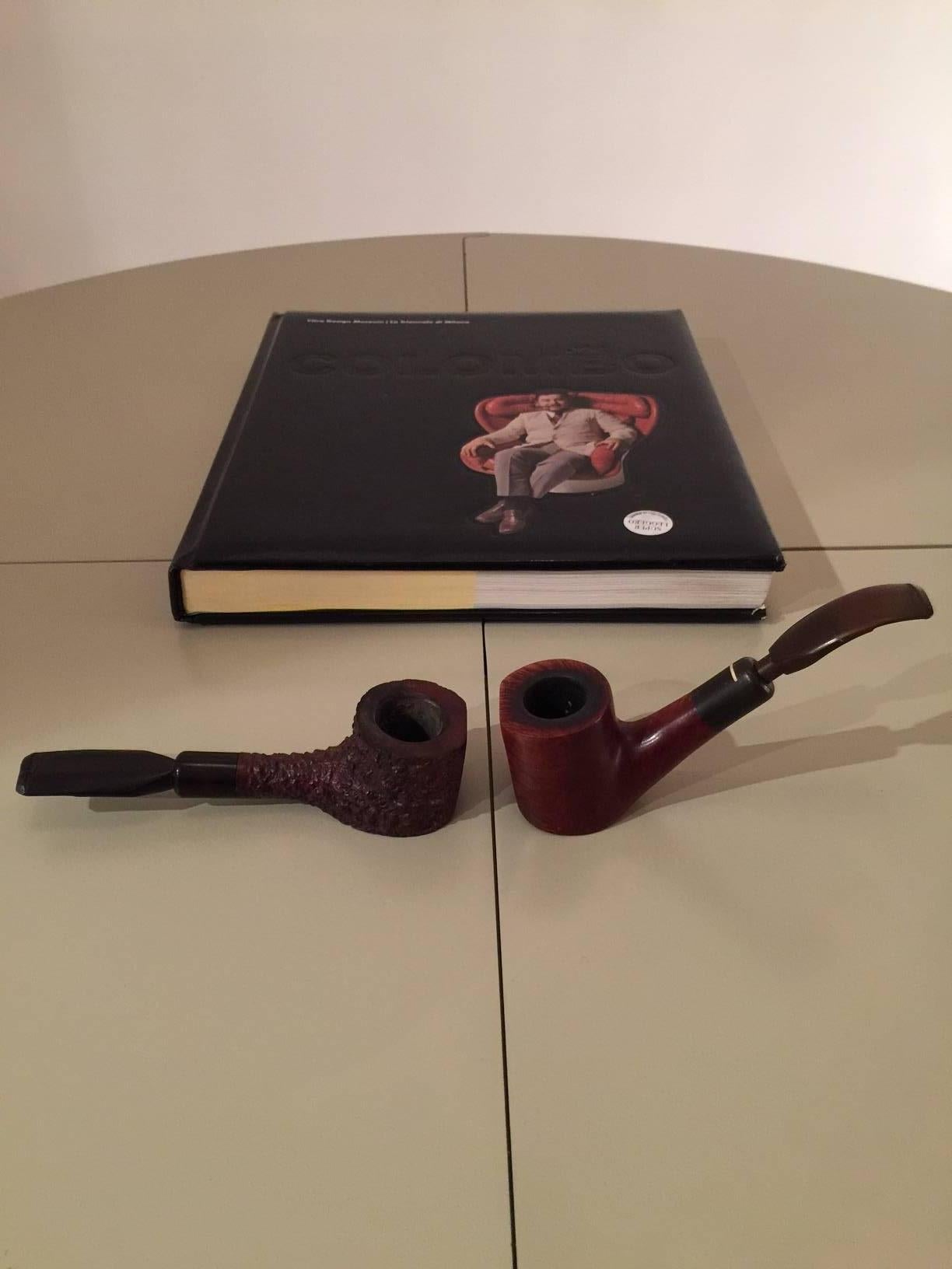 Mid-Century Modern Joe Colombo Couple of Pipes Optimal Butz Choquin mod. 121/122 For Sale
