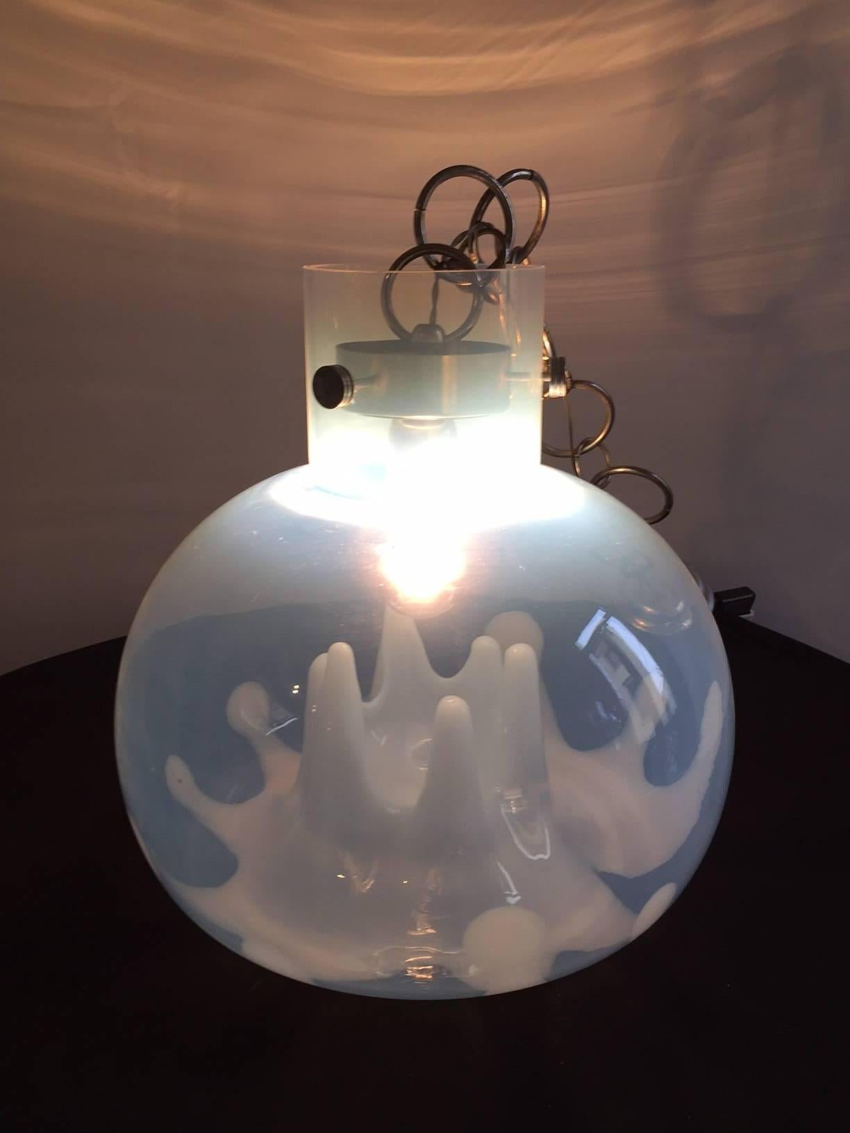 Late 20th Century Ceiling Lamp by Toni Zuccheri For Sale
