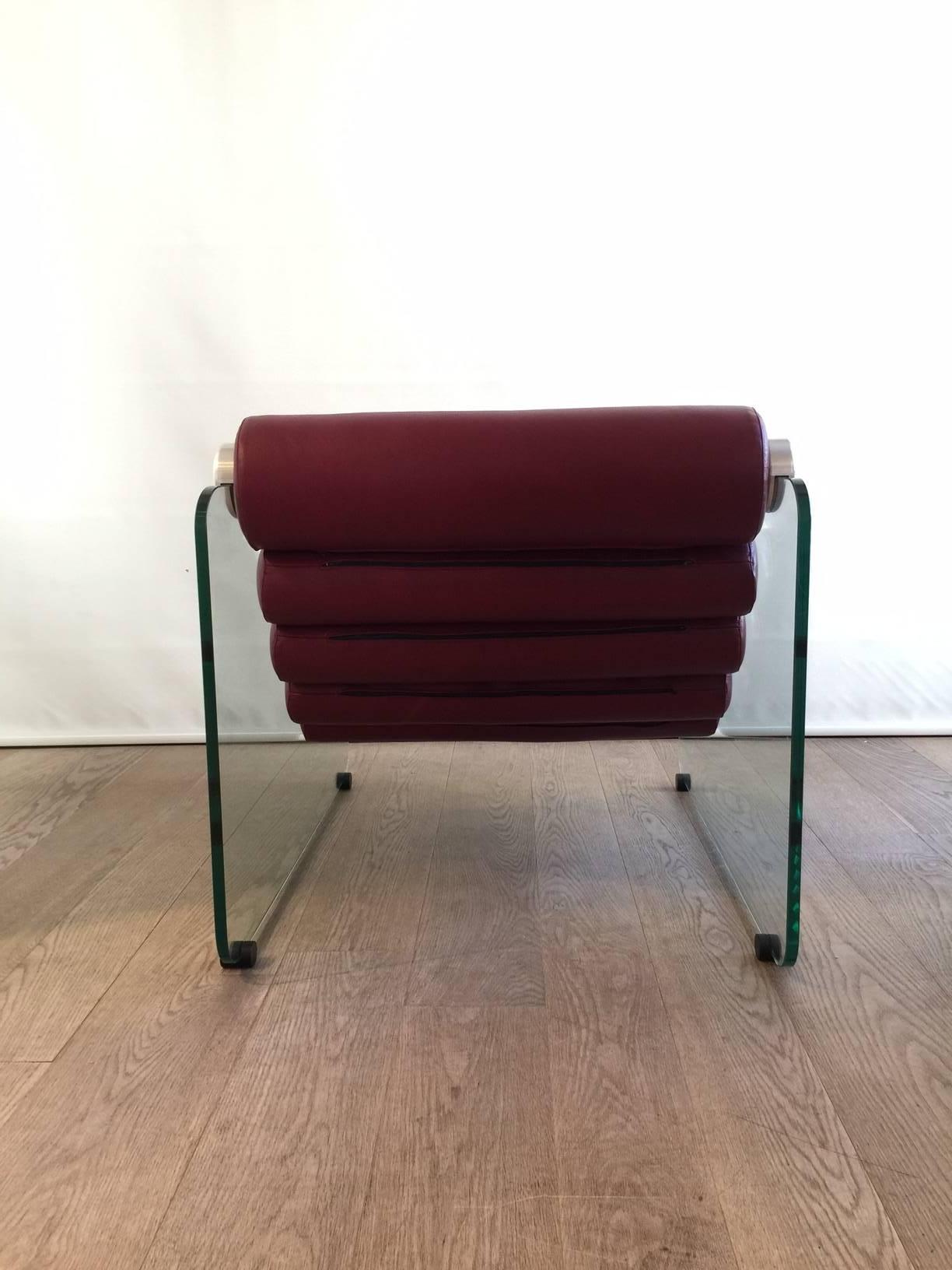 Fabio Lenci Hyaline Lounge Chair For Sale 1