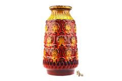 Bay Keramik West German Pottery Floor Vase, Made in West Germany, 1960s