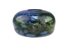 Hadeland Glassworks Norway MunnblåSt Crystal Glass Vase by Gro Bergslien