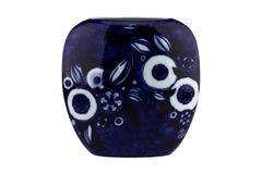 Bjorn Wiinblad Rosenthal Studio Linie Cobalt Blue Female Porcelain Vase