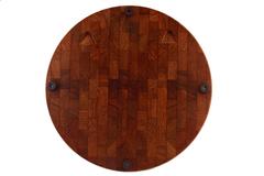 Digsmed Denmark Large Round Teak Staved Cutting Board