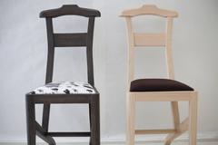 Potentino - chestnut dining chair, designed by Nigel Coates