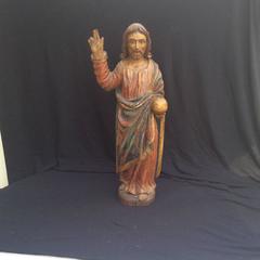 Jesus Christ with World in Hand