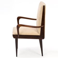 Lovely, Mid-Century Brazilian Armchairs in Jacaranda