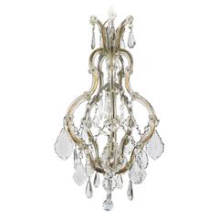 Antique Italian Maria-Theresa Style Cage Chandelier