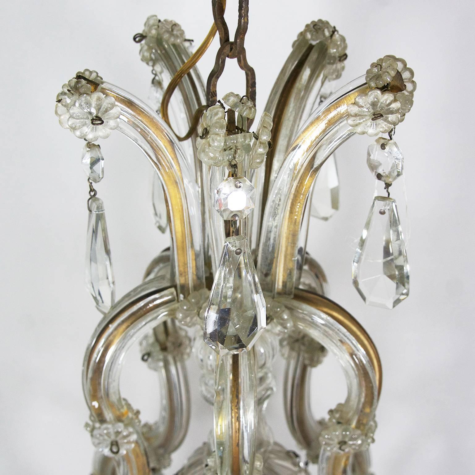 Italian Maria-Theresa Style Cage Chandelier 2