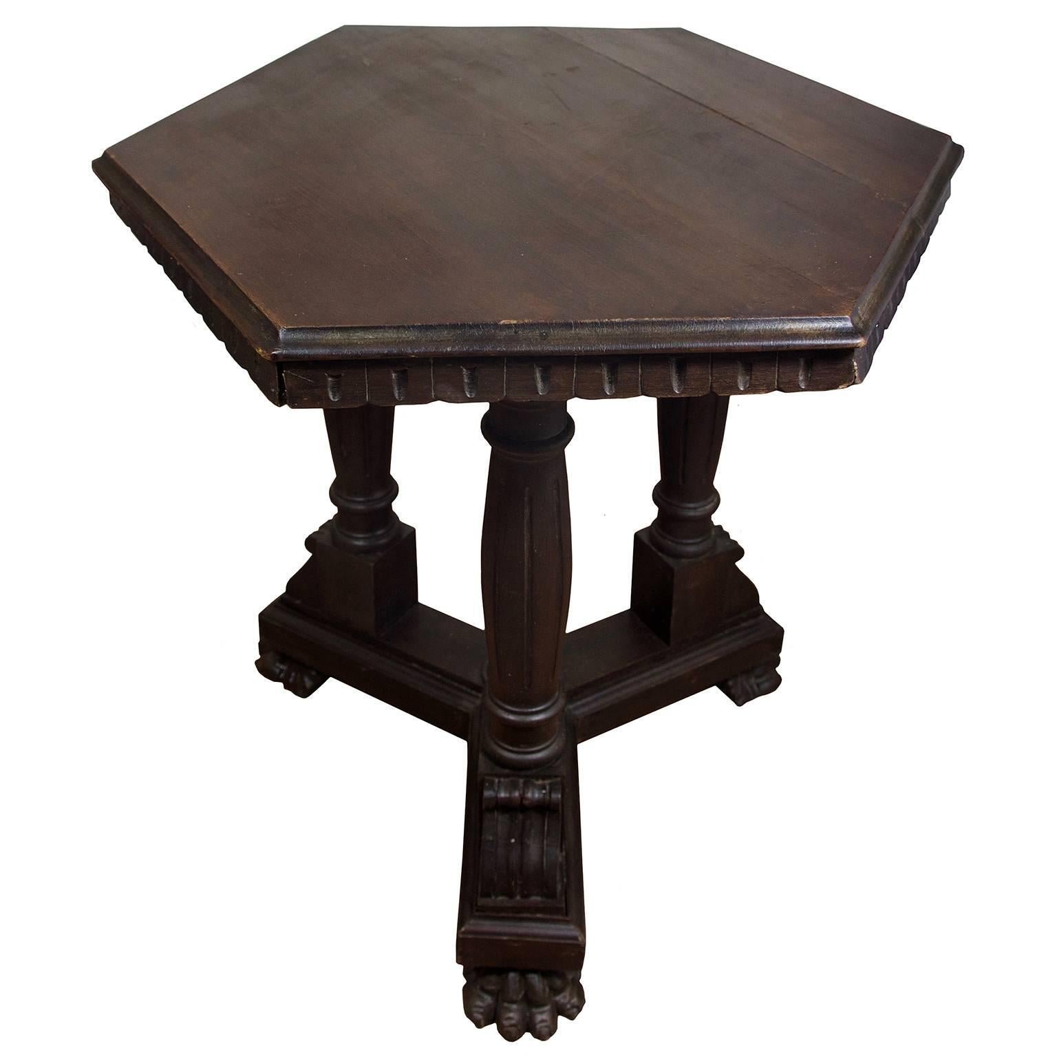 Italian 19th Century Florentine Renaissance Style Table