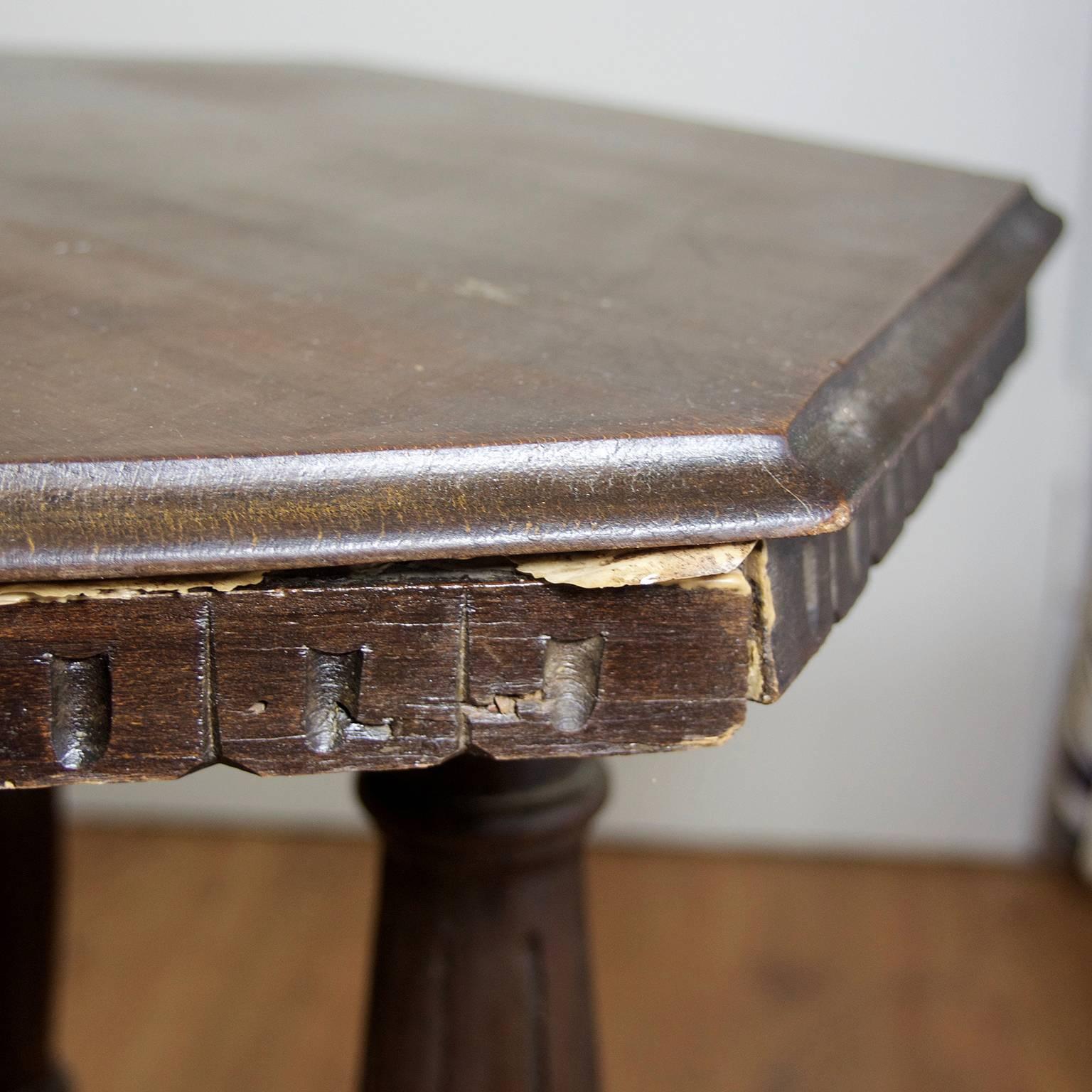 19th Century Florentine Renaissance Style Table In Excellent Condition In Firenze, IT