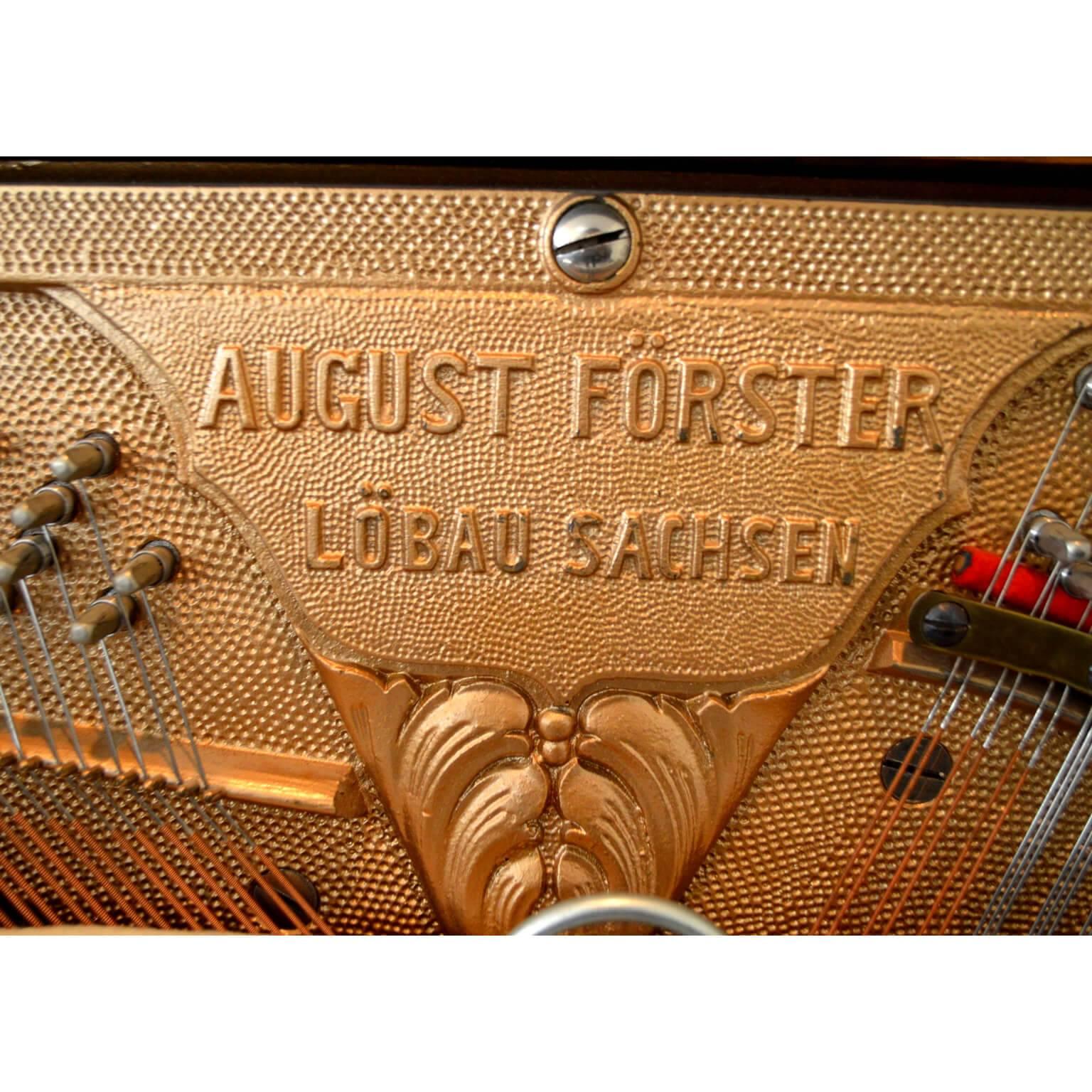 August Forster Upright Piano in Oak Gothic Revival Style In Excellent Condition In Macclesfield, Cheshire