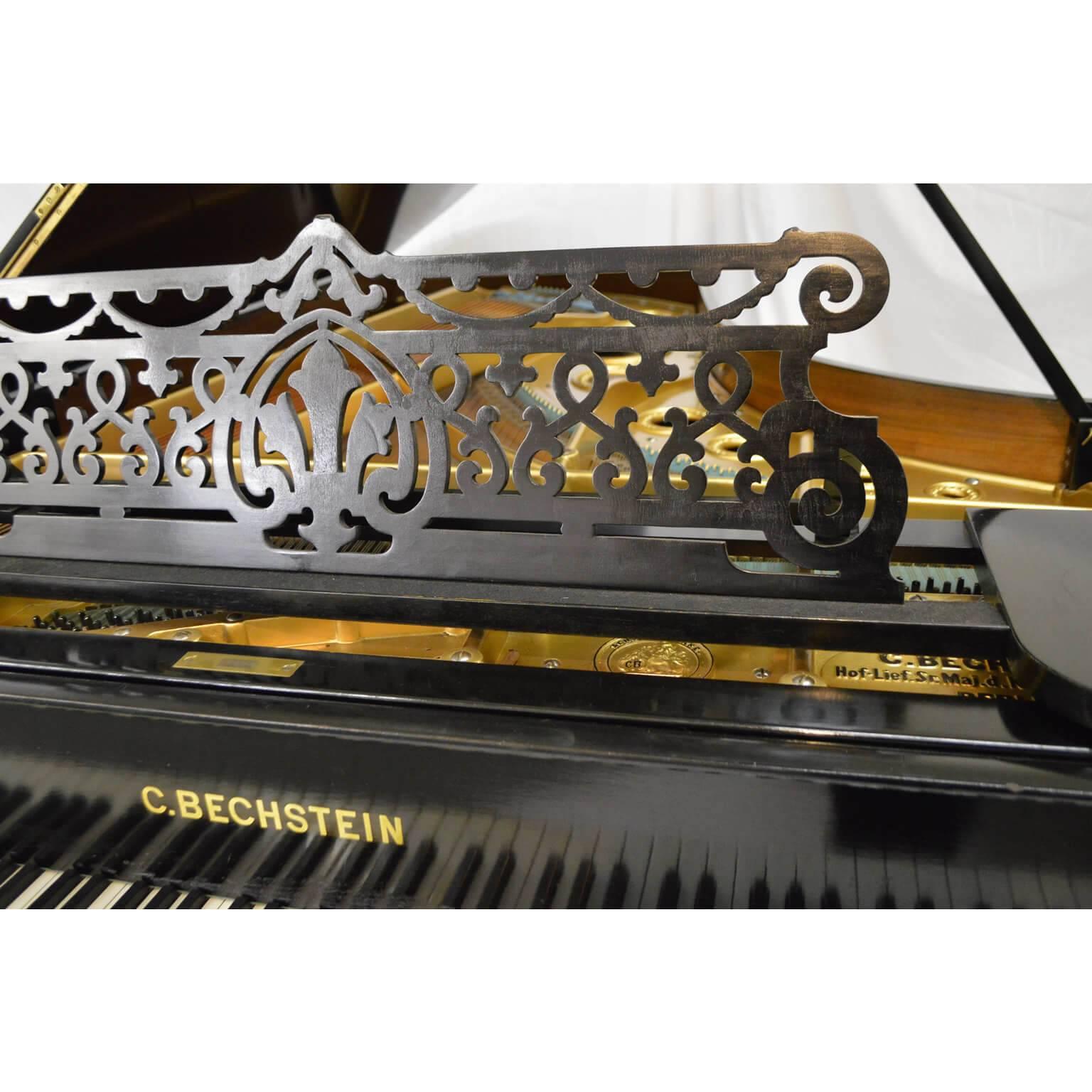 Victorian Bechstein Model III Grand Piano, Ebonised Finish