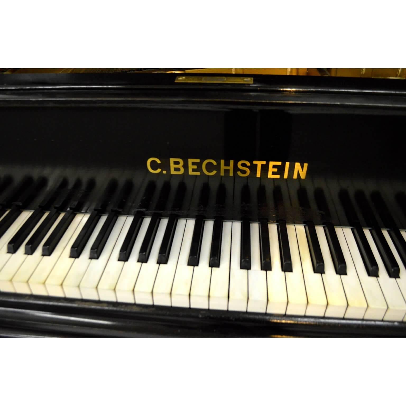 German Bechstein Model III Grand Piano, Ebonised Finish