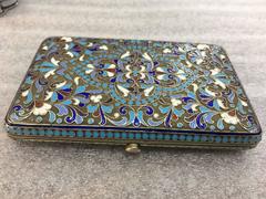 Antique Russian Cigarette Case