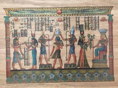 Last SALE Framed Ancient Style Egyptian Cartonage