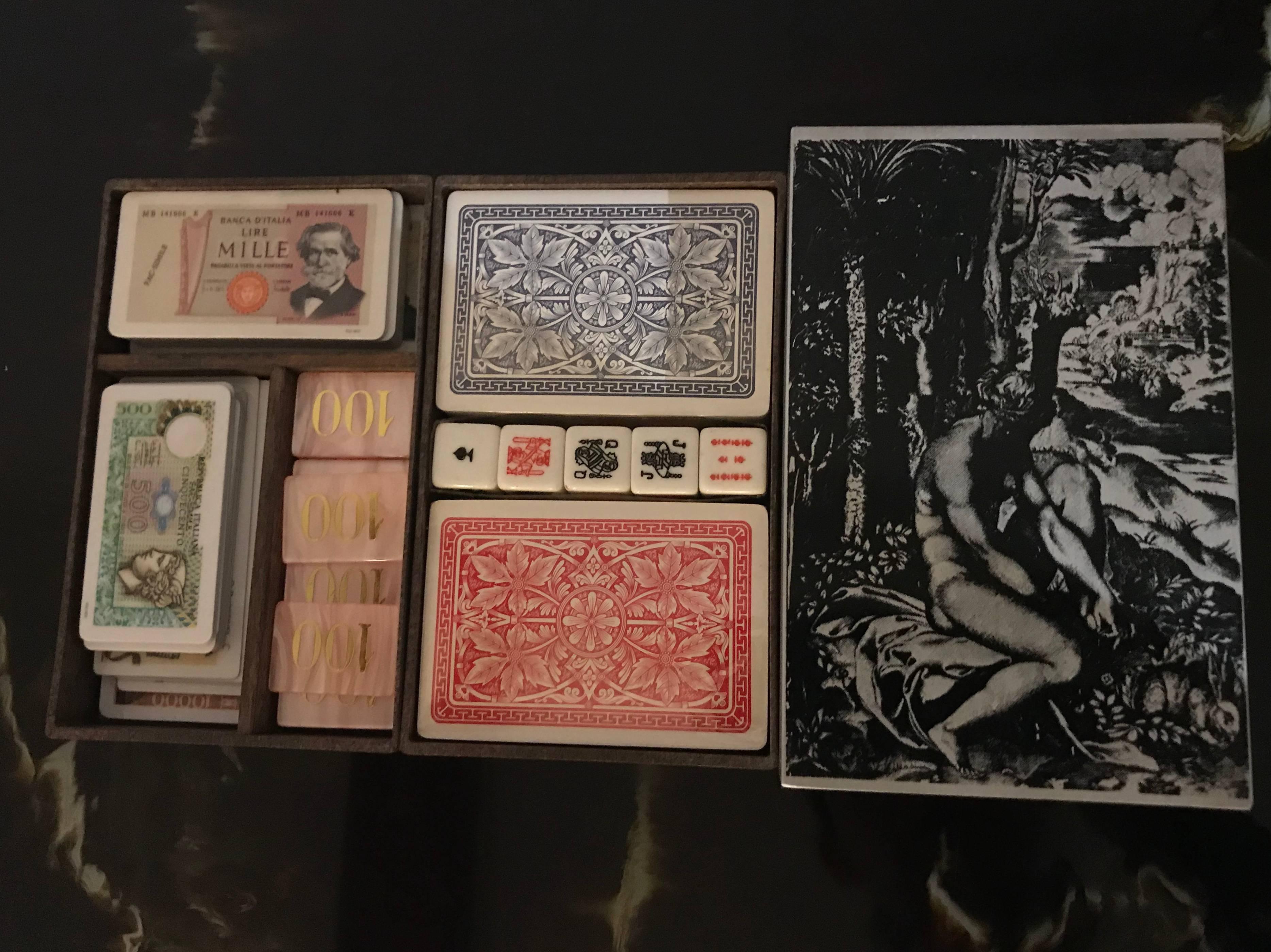 Italian Italcards Game Box, 1970s