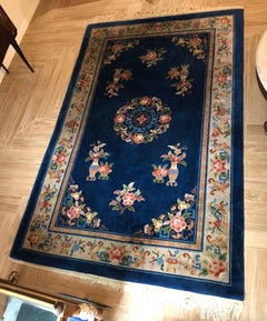 Italienischer Wollteppich mit Blumenmuster 2::50 m