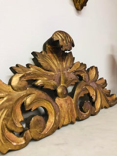19th Century French Giltwood Decorative Element