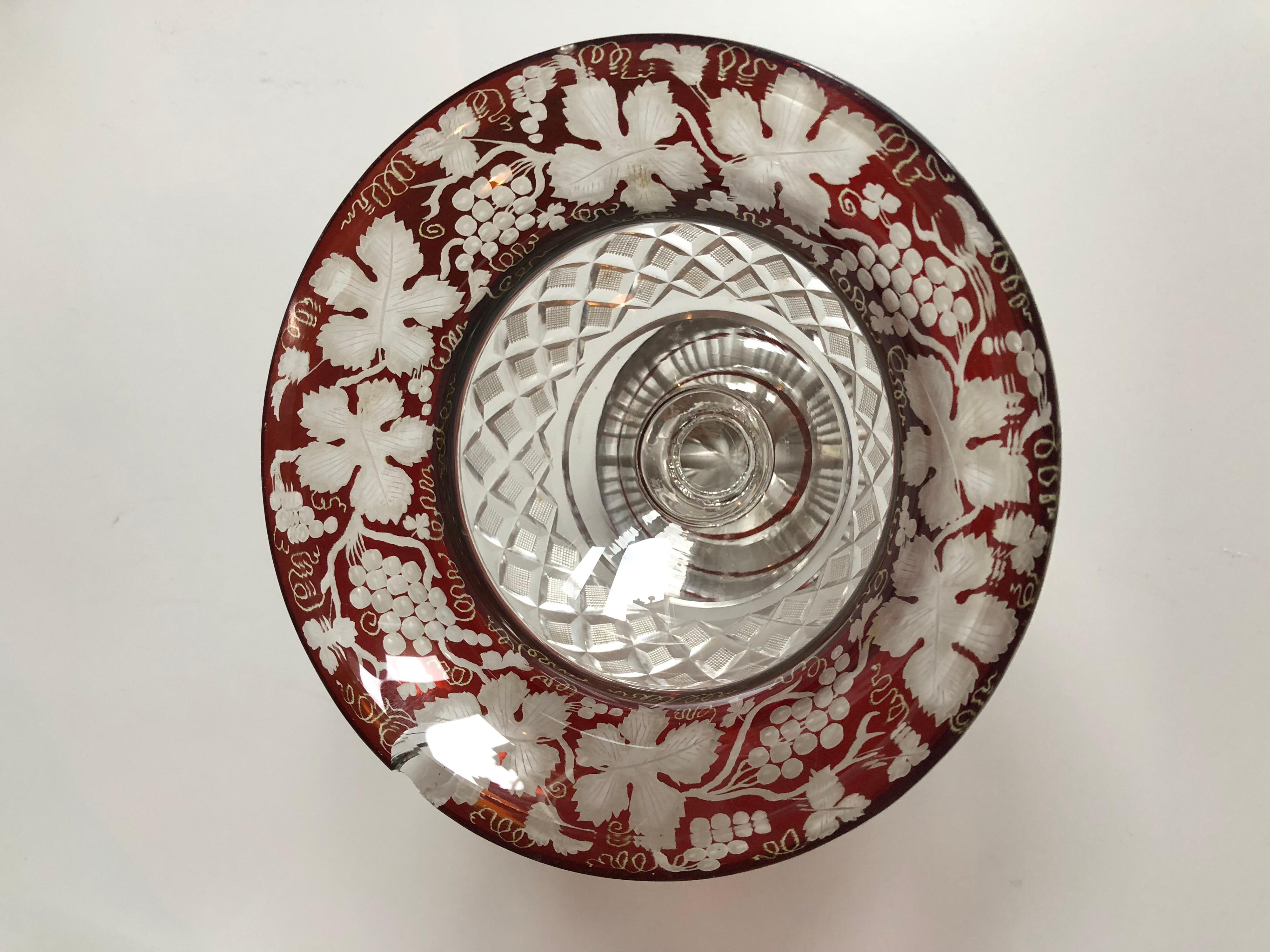 egermann glass bowl