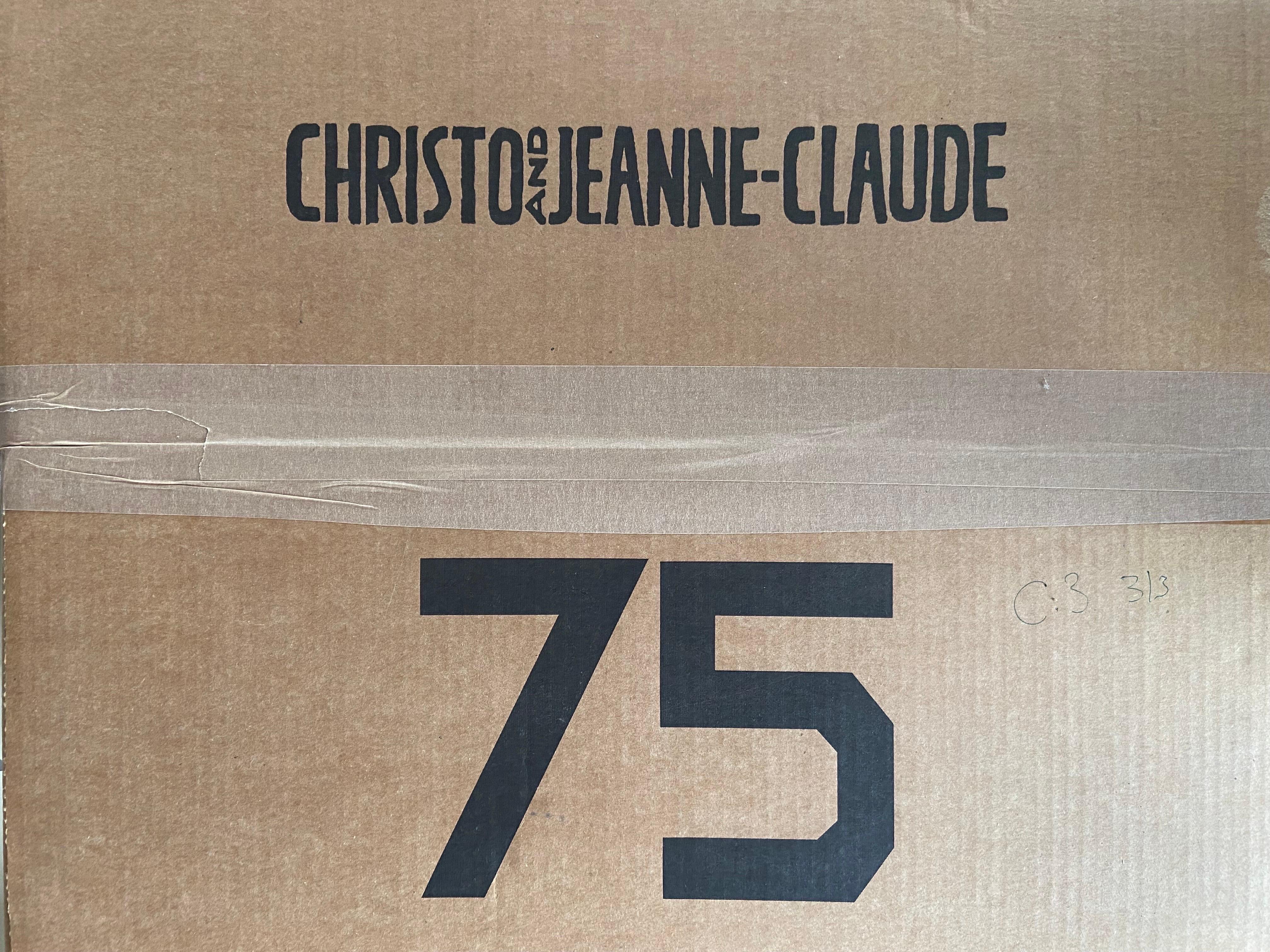 Christo and Jeanne-Claude 75 Biographical Book Limited Edition by Taschen For Sale 1